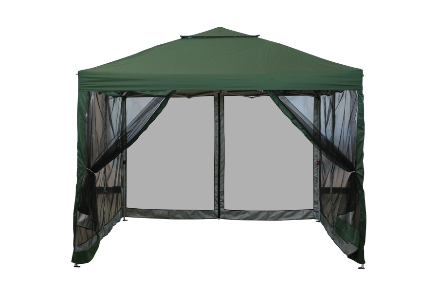 HYTIFE 10'x 10' Pop Up Canopy Party Carpa plegable parasol instantáneo con altura ajustable, bolsa de transporte para patio, camping, fiesta, blanco